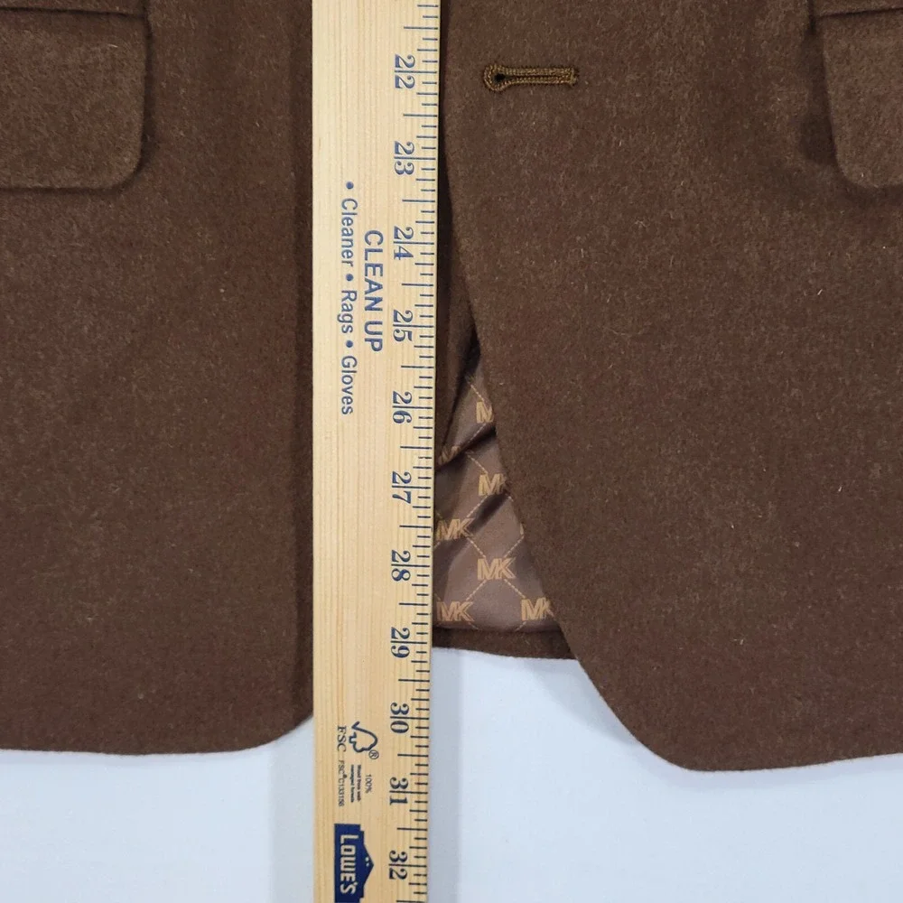 Michael Kors Men's Flannel‎ Sport Coat Blazer KIP Two Button Vicuna 38R NEW